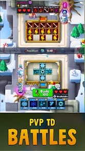 Merge Clash TD Battles 2 MOD APK 11.8 (Unlimited Gems BattlePass) Android