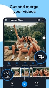 Movavi Clips Video Editor MOD APK 4.22.1 (Premium Unlocked) Android