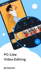 Movavi Clips Video Editor MOD APK 4.22.1 (Premium Unlocked) Android