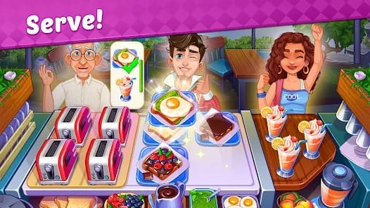 My Cafe Shop Cooking Games MOD APK 3.5.7 (Unlimited Money) Android