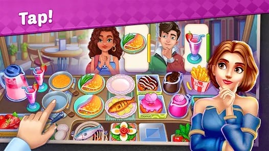 My Cafe Shop Cooking Games MOD APK 3.5.7 (Unlimited Money) Android
