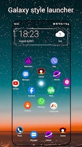 Newlook Launcher Galaxy Star MOD APK 4.0 (Premium Unlocked) Android