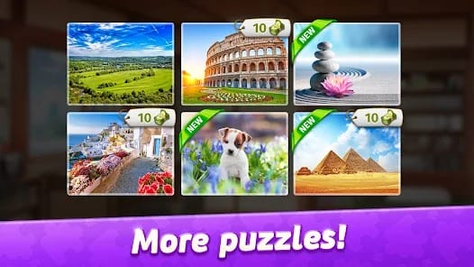 Puzzle Villa HD Jigsaw games MOD APK 1.8.2 (Unlimited Money) Android