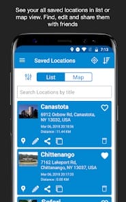 Save Location GPS MOD APK 8.2 (Pro Unlocked) Android
