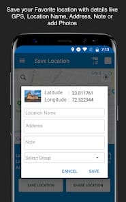 Save Location GPS MOD APK 8.2 (Pro Unlocked) Android