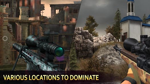 Sniper Arena PvP Army Shooter MOD APK 1.7.0 (Unlimited Ammo No reload) Android