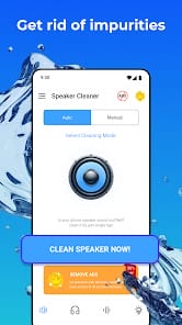 Speaker Cleaner Remove Water MOD APK 12.1.1 (Premium Unlocked) Android