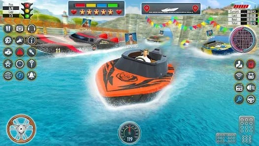 Speed Boat Racing Boat games MOD APK 2.2.0 (Unlimited Money) Android