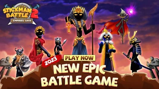Stickman Battle 2 Empires War MOD APK 1.4.1 (Free Rewards) Android