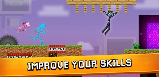 Stickman Parkour Jump and run MOD APK 2.3 (Free Rewards) Android