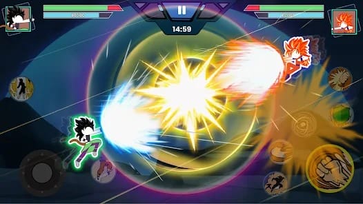 Stickman Warriors Drag Z Fight MOD APK 3.3 (Unlimited Gold Upgrade Weapon) Android