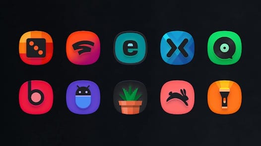 SuperBlack Icon Pack APK 12.0.0 (Patched) Android