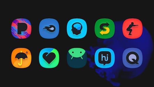 SuperBlack Icon Pack APK 12.0.0 (Patched) Android