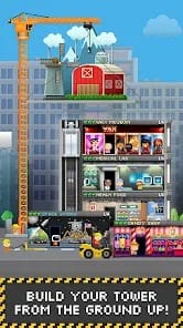 Tiny Tower 8 Bit Retro Tycoon MOD APK 4.22.0 (Unlimited Bux Vip Enabled) Android