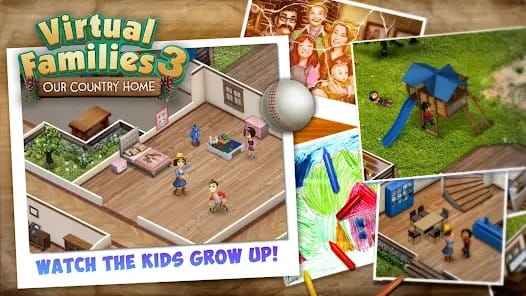 Virtual Families 3 MOD APK 2.1.24 (Unlimited Coin Food) Android