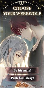 Werewolf Romance Story Otome MOD APK 1.4.7 (Unlimited Gem Ticket) Android