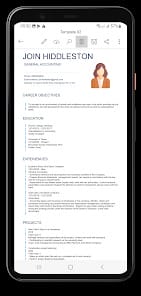 Word Resume Creator Pro APK 37.0 (Full Version) Android