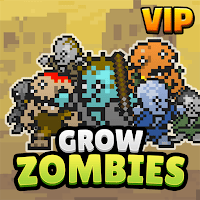 Grow Zombie VIP Merge Zombies MOD APK 36.7.2 (Defense Multiplier One Hit) Android icon