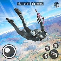 Gun Battleground Fire Games MOD APK 2.0.0 (God Mode Dumb Enemy) Android screenshot