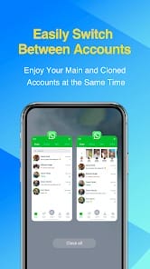 2Accounts Dual Apps Space MOD APK 3.9.4 (Premium Unlocked) Android