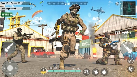 Gun Shooting Game War Game 3D MOD APK 2.0 (Dumb Enemy) Android
