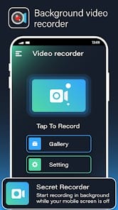 Background Video Recorder Cam MOD APK 17.0 (Premium Unlocked) Android
