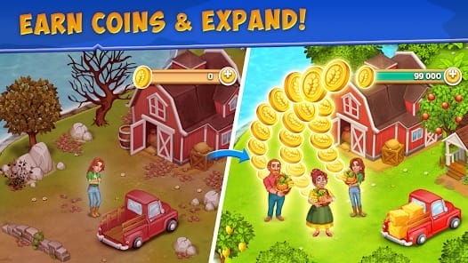 Cartoon city 2 farm town story MOD APK 3.28 (Unlimited Money Gems) Android