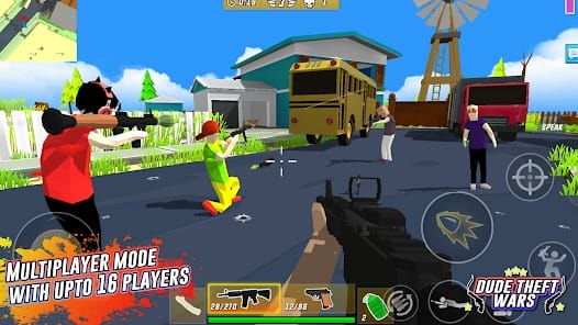 Dude Theft Wars Offline games MOD APK 0.9.0.910 (God Mode Unlimited Money) Android