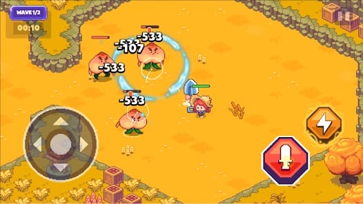 Epic Garden Action RPG Games MOD APK 0.2.41 (Damage Defense Multiplier God Mode) Android