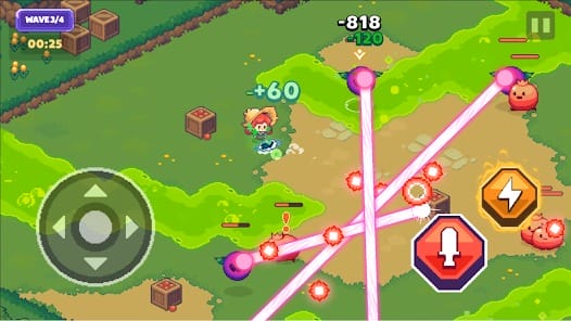 Epic Garden Action RPG Games MOD APK 0.2.41 (Damage Defense Multiplier God Mode) Android