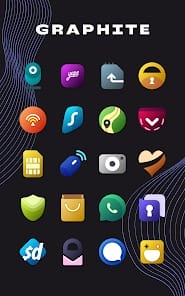 Graphite Icon Pack APK 1.6.3 (Full Version) Android