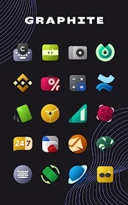 Graphite Icon Pack APK 1.6.3 (Full Version) Android