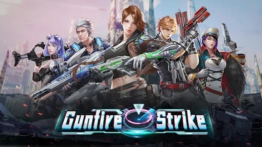 Gunfire strike MOD APK 1.10 (God Mode Unlimited Ammo Dumb Enemy) Android