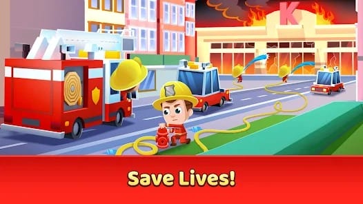 Idle Firefighter Tycoon MOD APK 1.54.5 (Unlimited Money) Android