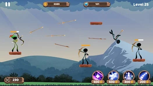 Mr. Archers Archery game MOD APK 1.24.1 (God Mode) Android
