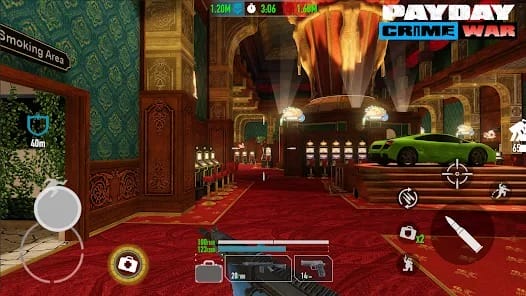 PAYDAY Crime War MOD APK 2023.2.2 (Free Rewards) Android