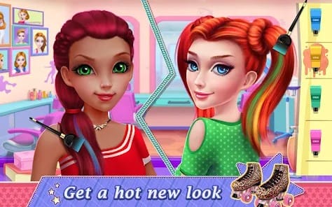 Roller Skating Girls MOD APK 1.2.9 (Unlocked All Items) Android