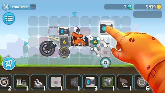 Rovercraft Race Your Space Car MOD APK 1.41.1.141078 (Unlimited Money) Android