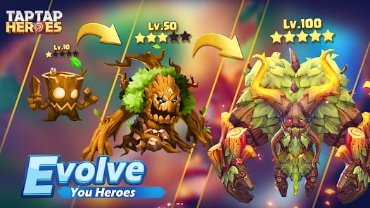 Taptap Heroes:ldle RPG MOD APK 1.0.0323 (Speed x50) Android