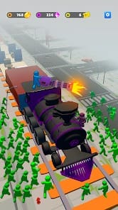 Train Defense Zombie Game MOD APK 1.04.03 (Unlimited Gems Gold) Android