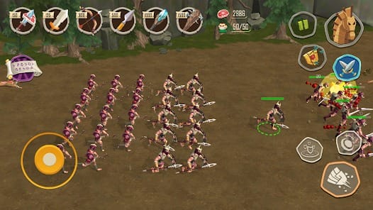 Trojan War Spartan Warriors MOD APK 2.3.7 (Unlimited Gold Crystals) Android