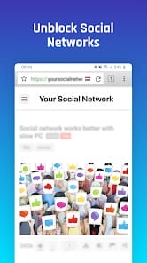 Unblock site VPN proxy browser MOD APK 1.5.4962 (Premium Unlocked) Android