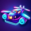 Merge Planes Neon Game Idle MOD APK 1.0.23 (Free Shopping) Android