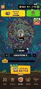 Apexlands idle tower defense MOD APK 2.4.2 (Free Upgrades) Android