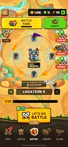 Apexlands idle tower defense MOD APK 2.4.2 (Free Upgrades) Android