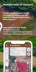 Area Measure Length GPS GLand MOD APK 3.12.0 (Premium Unlocked) Android
