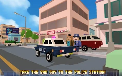 Blocky City Ultimate Police MOD APK 2.5 (Unlimited Money) Android