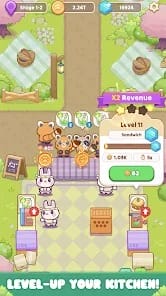 Cozy Cafe Animal Restaurant MOD APK 1.12.0 (Unlimited Money) Android