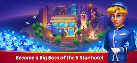 Dream Hotel Hotel Manager MOD APK 1.4.23 (Unlimited Money Diamond) Android