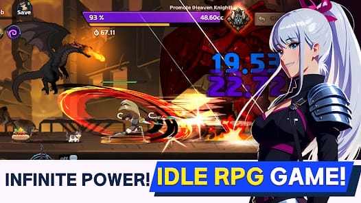 Dual Blader Idle Action RPG MOD APK 1.7.5 (God Mod No Skill CD) Android